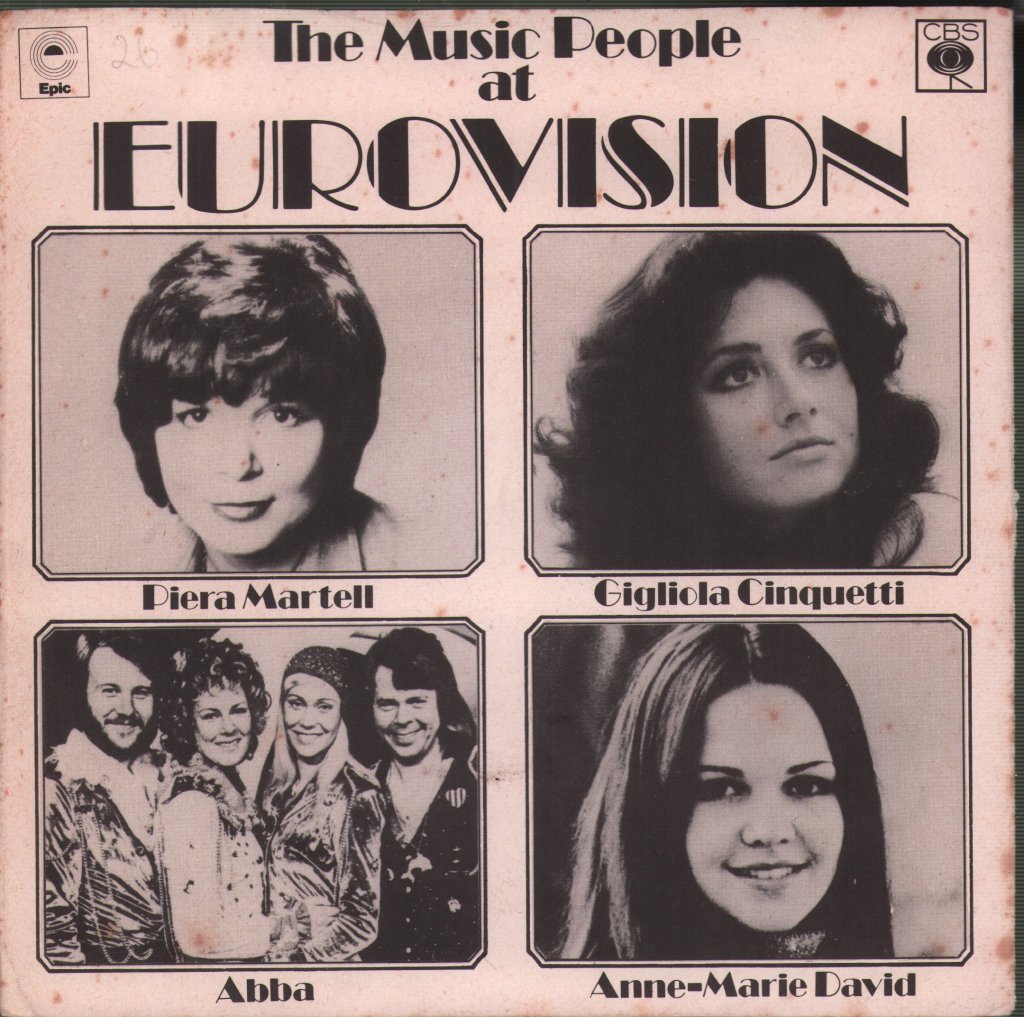 Various Artists - Music People At Eurovision - 7 Inch