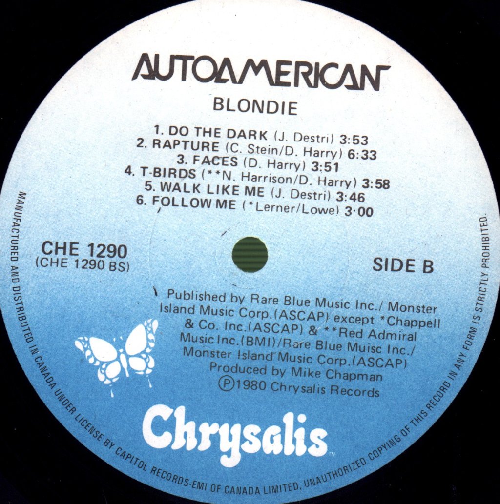 Blondie - Autoamerican - Lp
