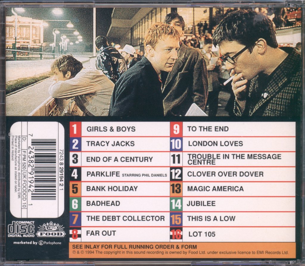 Blur - Parklife - Cd
