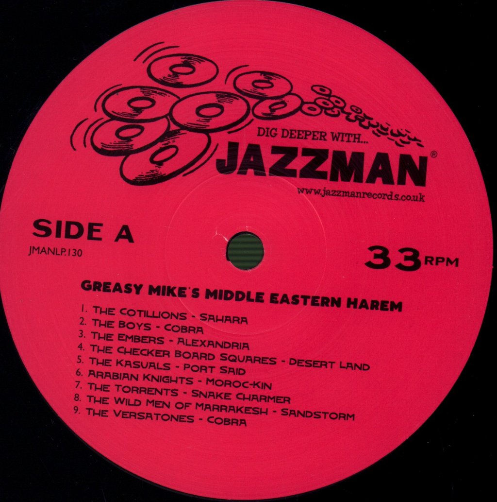 Various Artists - Greasy Mike's Middle Eastern Harem Vol. 3 - Lp