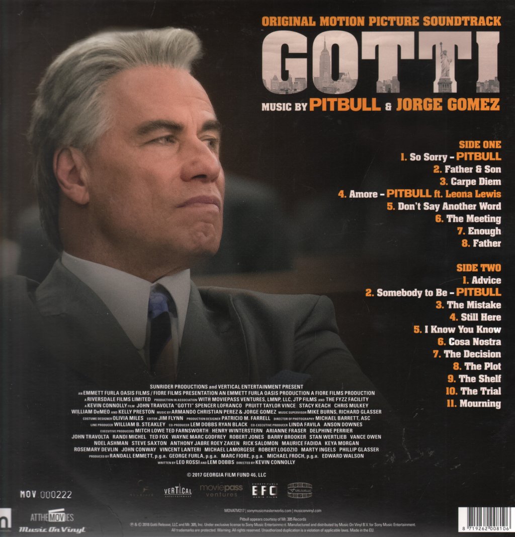 Pitbull and Jorge Martinez - Gotti - Lp