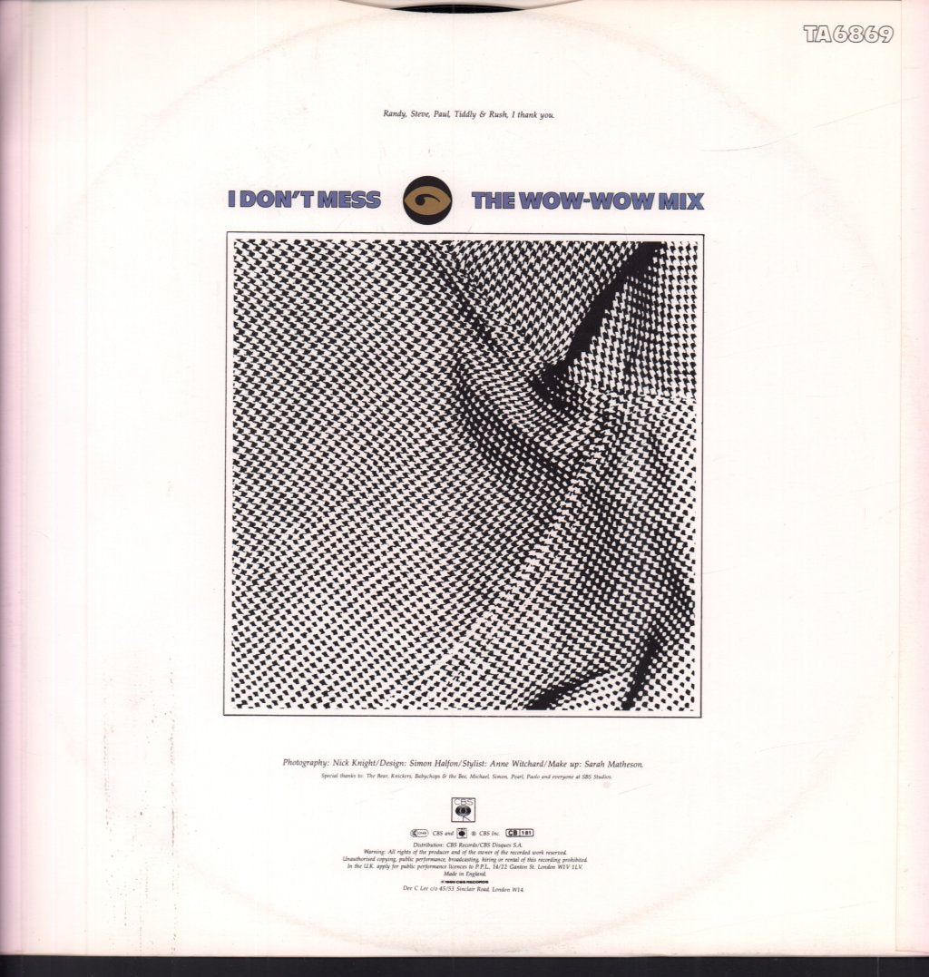 Dee.C.Lee - Come Hell Or Waters High - 12 Inch