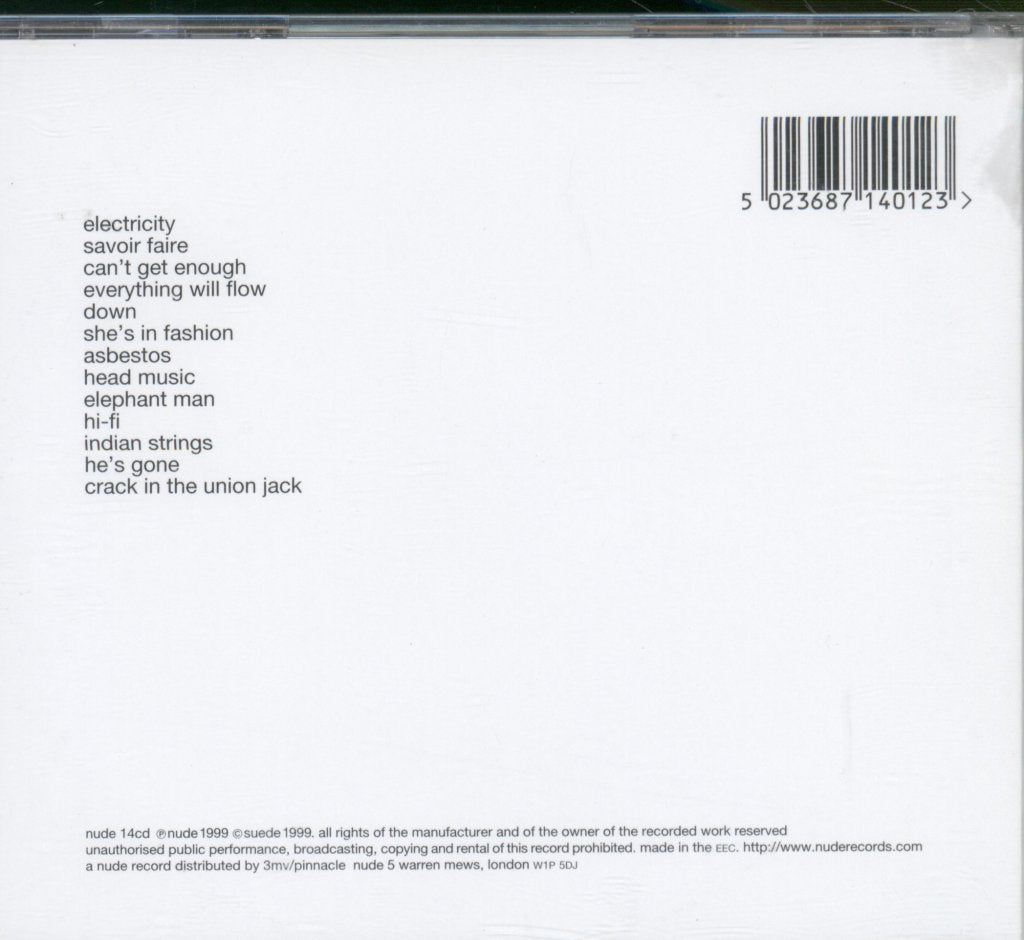 Suede - Head Music - Cd