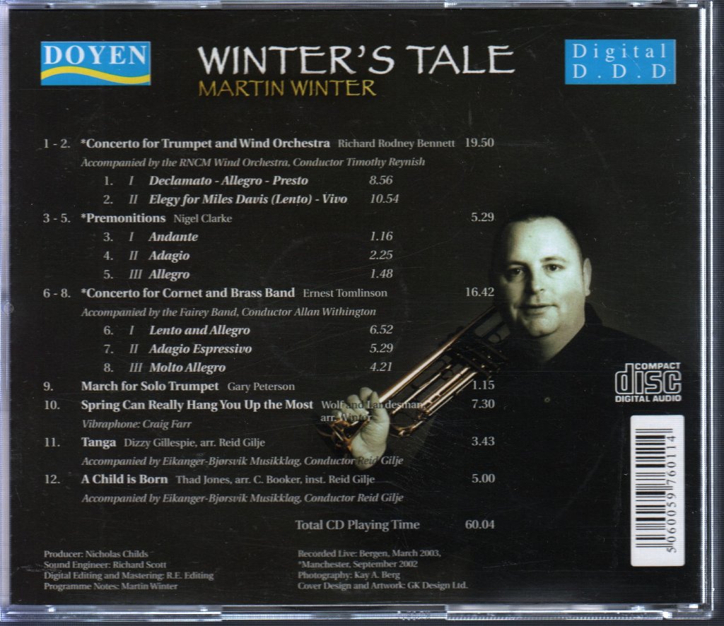 Martin Winter - Winter's Tale - Cd