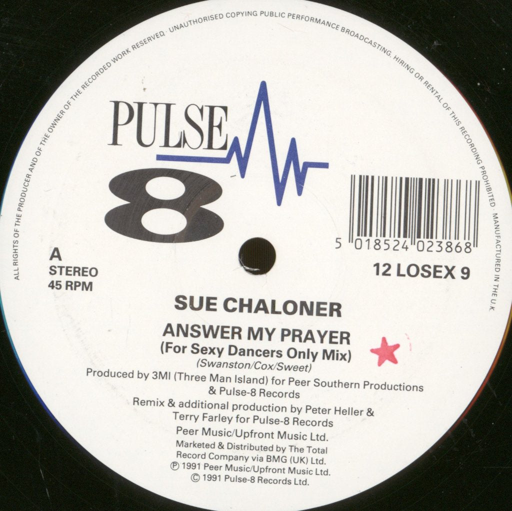 Sue Chaloner - Answer My Prayer - 12 Inch