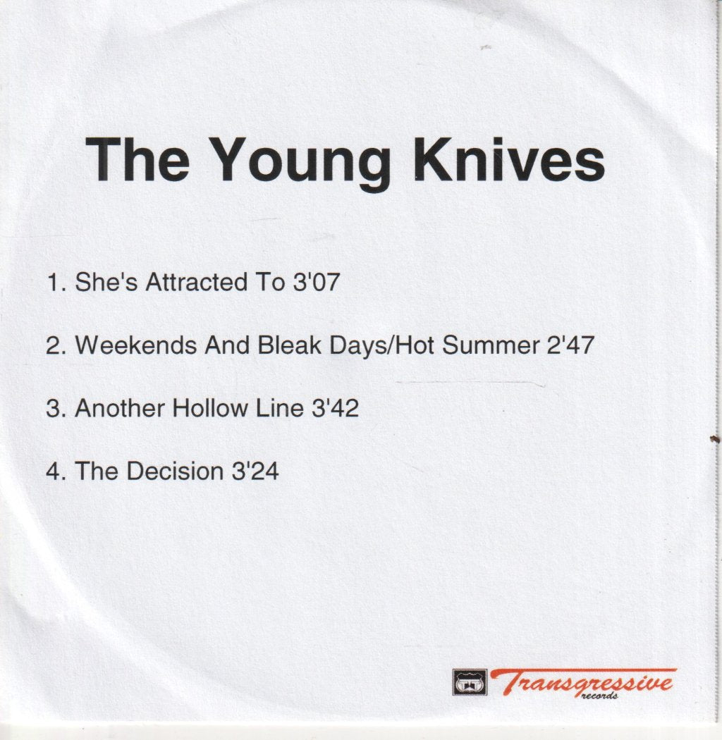 Young Knives - She's Attracted To - Cdr