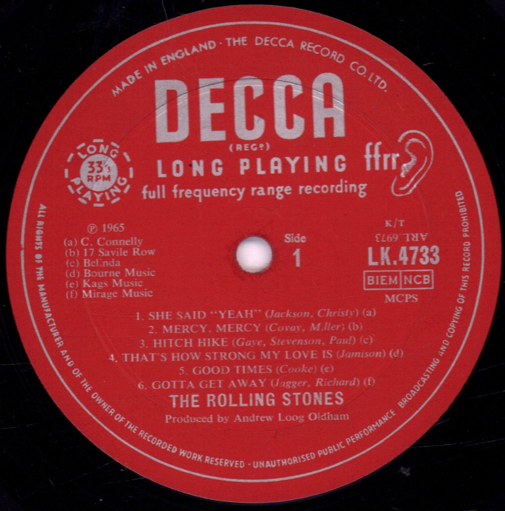 Rolling Stones - Out Of Our Heads - Lp