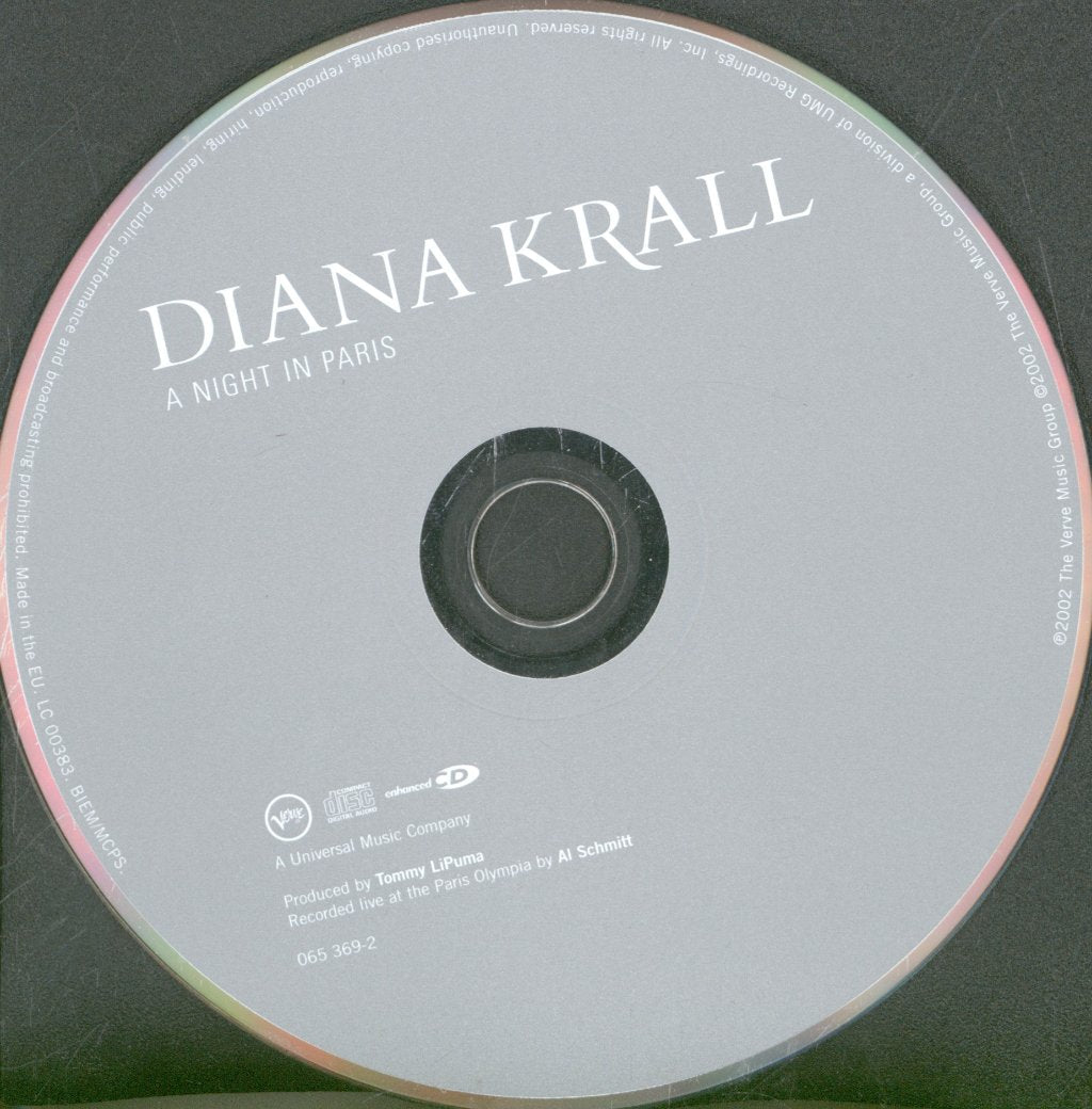Diana Krall - A Night In Paris - Cd