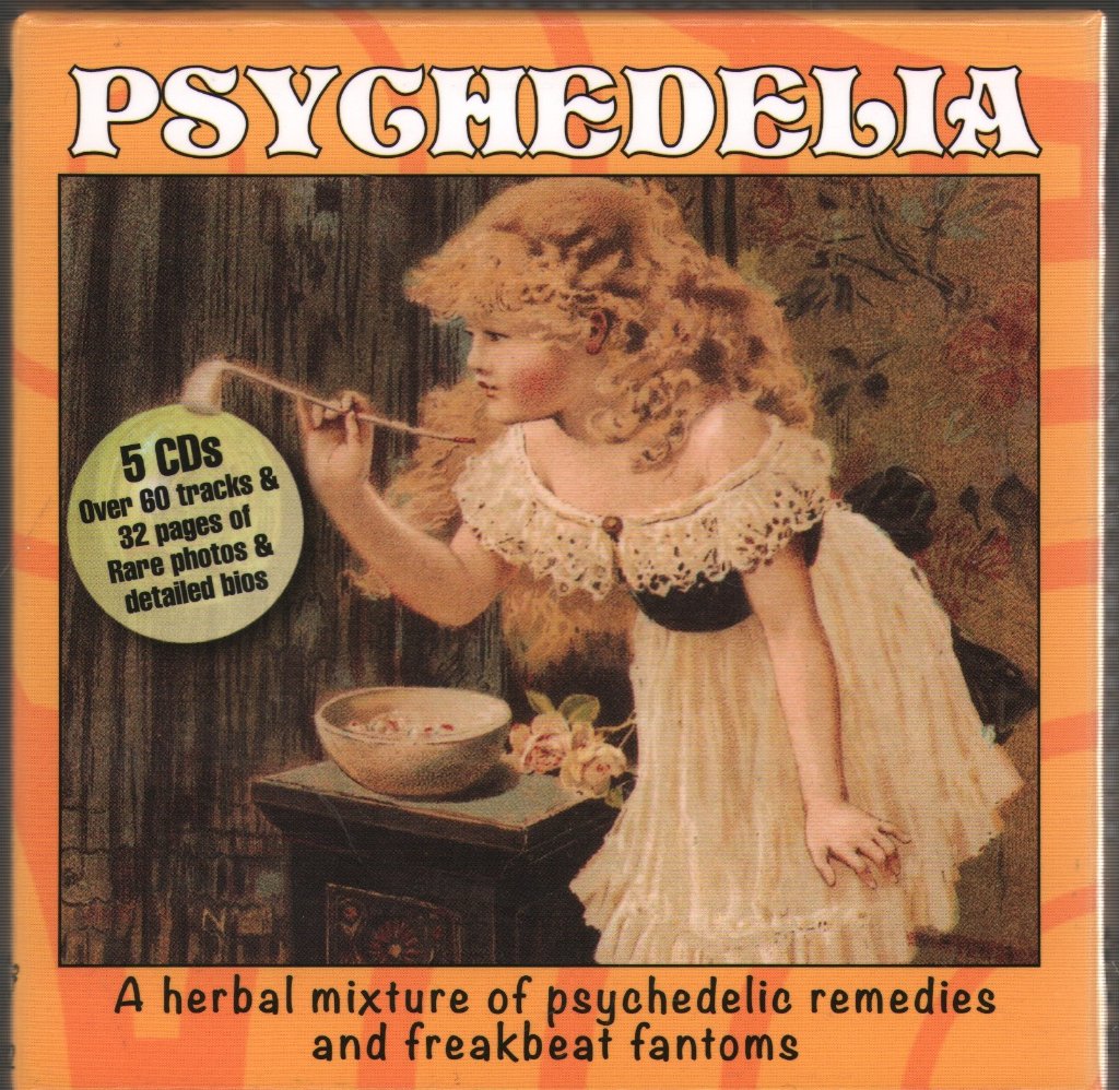 Various Artists - Psychedelia - A Herbal Mixture Of Psychedelic Remedies And Freakbeat Fantoms - Cd Set