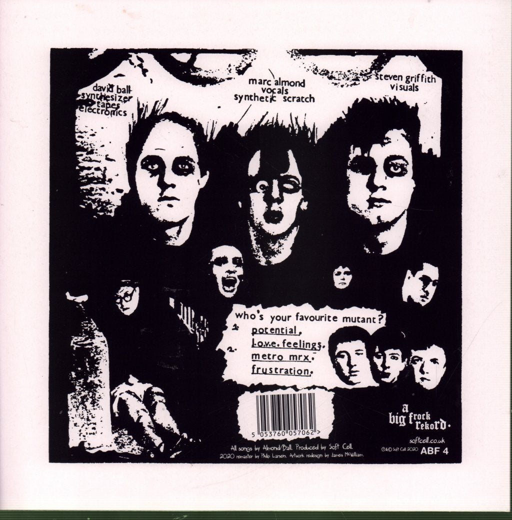 Soft Cell - Mutant Moments E.P. (Remastered) - 10 Inch