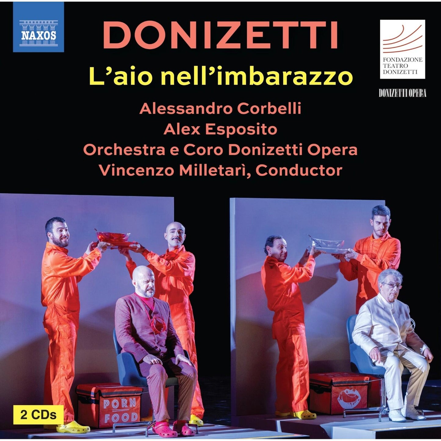 Donizetti - Donizette: L'ajo Nell'imbarazzo, A. 11 - Double Cd