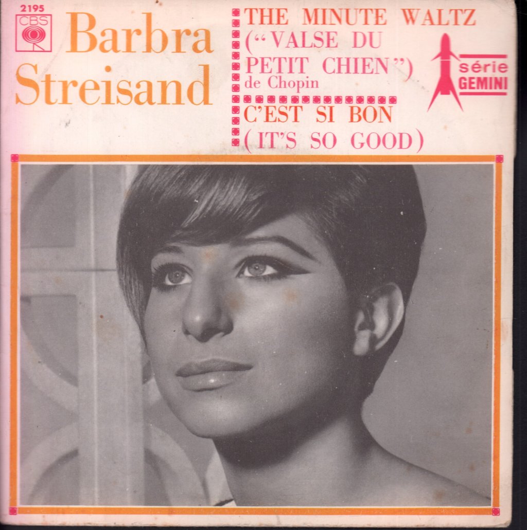 Barbra Streisand - Minute Waltz - 7 Inch