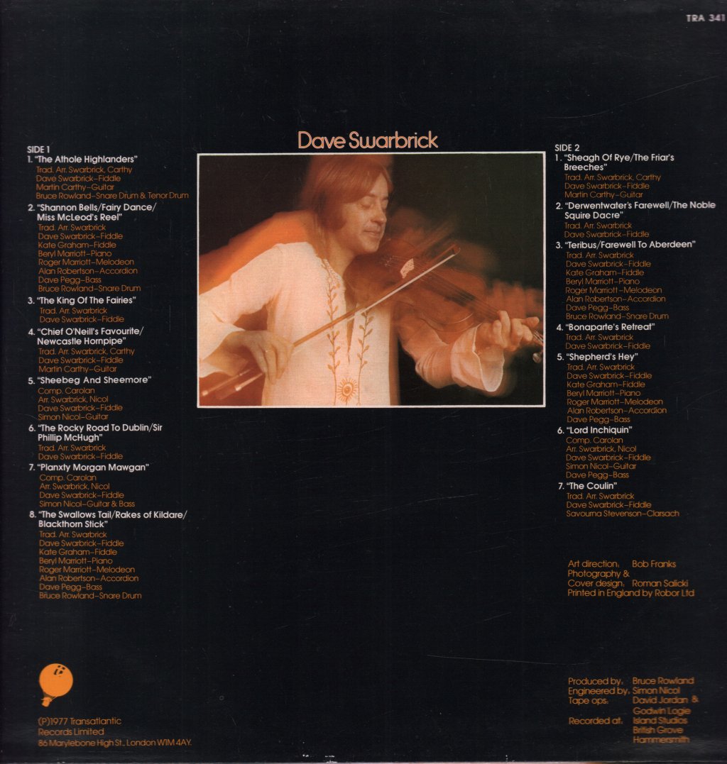 Dave Swarbrick - Swarbrick 2 - Lp