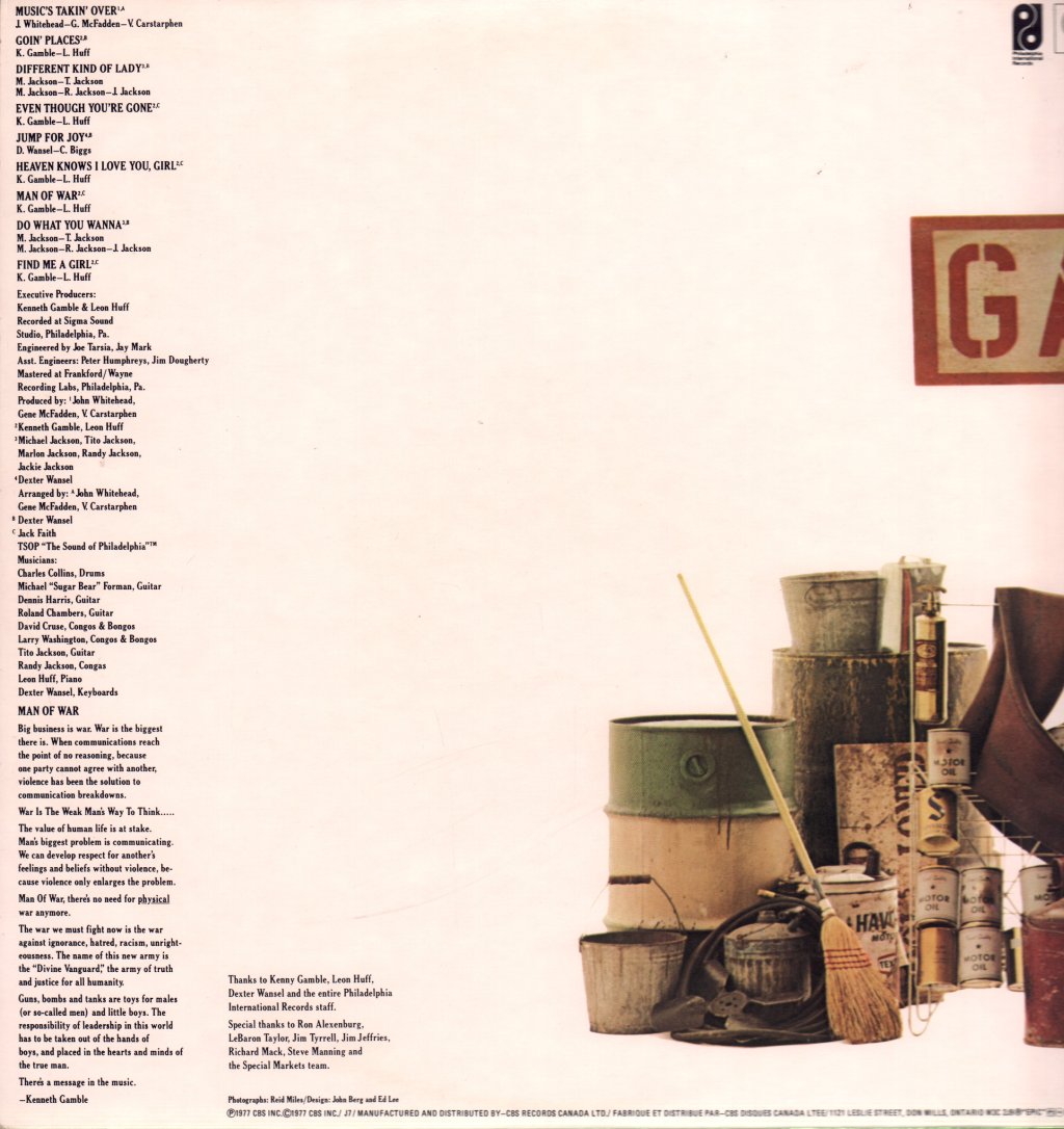 Jacksons - Goin' Places - Lp
