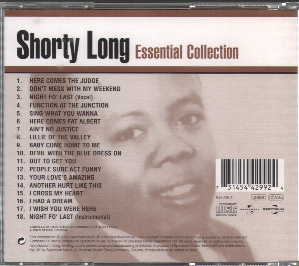 Shorty Long - Essential Collection - Cd