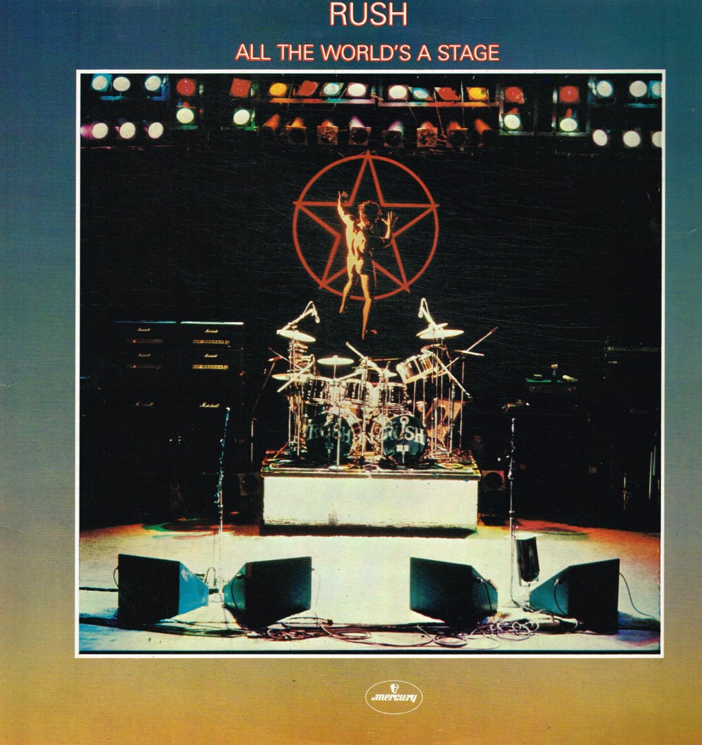 Rush - All The World's A Stage - Double Lp