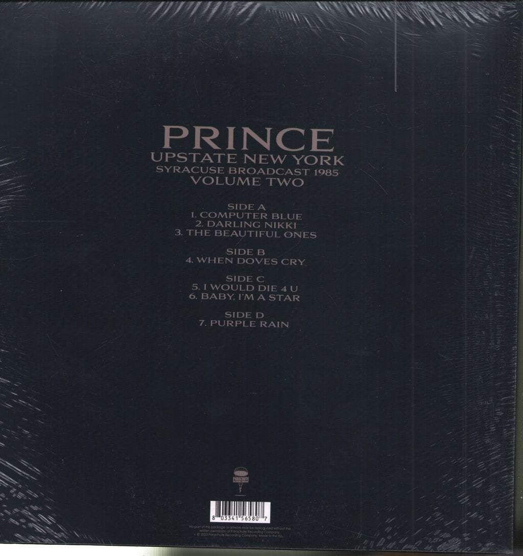 Prince - Upstate New York Syracuse Broadcast 1985 Volume Two - Double Lp