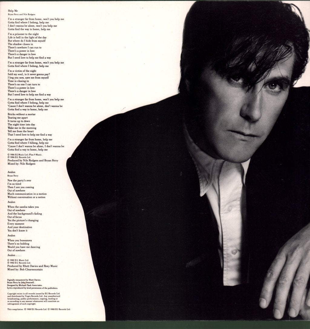 Bryan Ferry And Roxy Music - Ultimate Collection - Lp