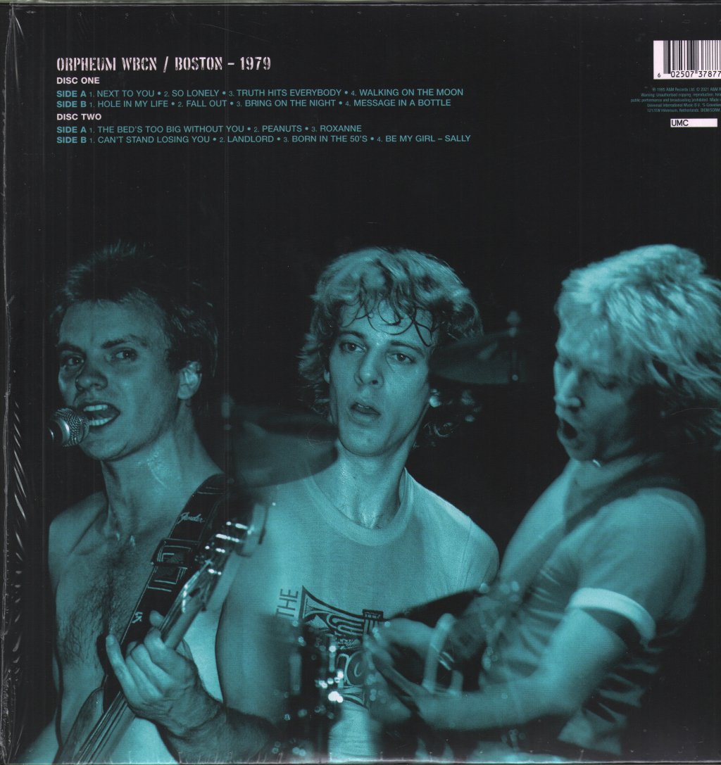 Police - Live! Vol. 1 Boston 1979 - Double Lp