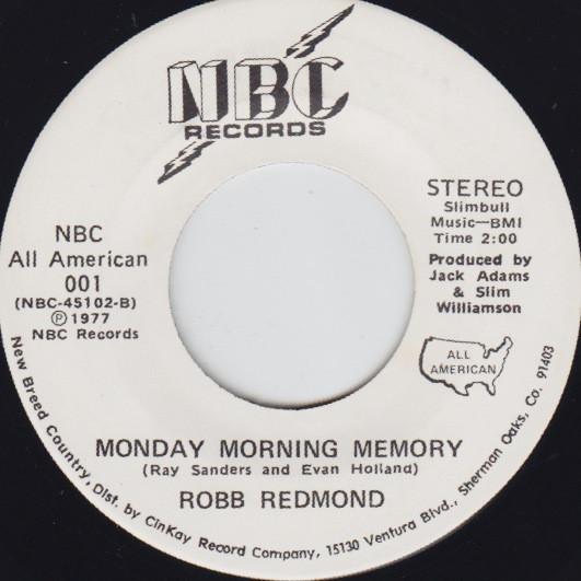 Robb Redmond - Lunch Time Lovers - 7 Inch