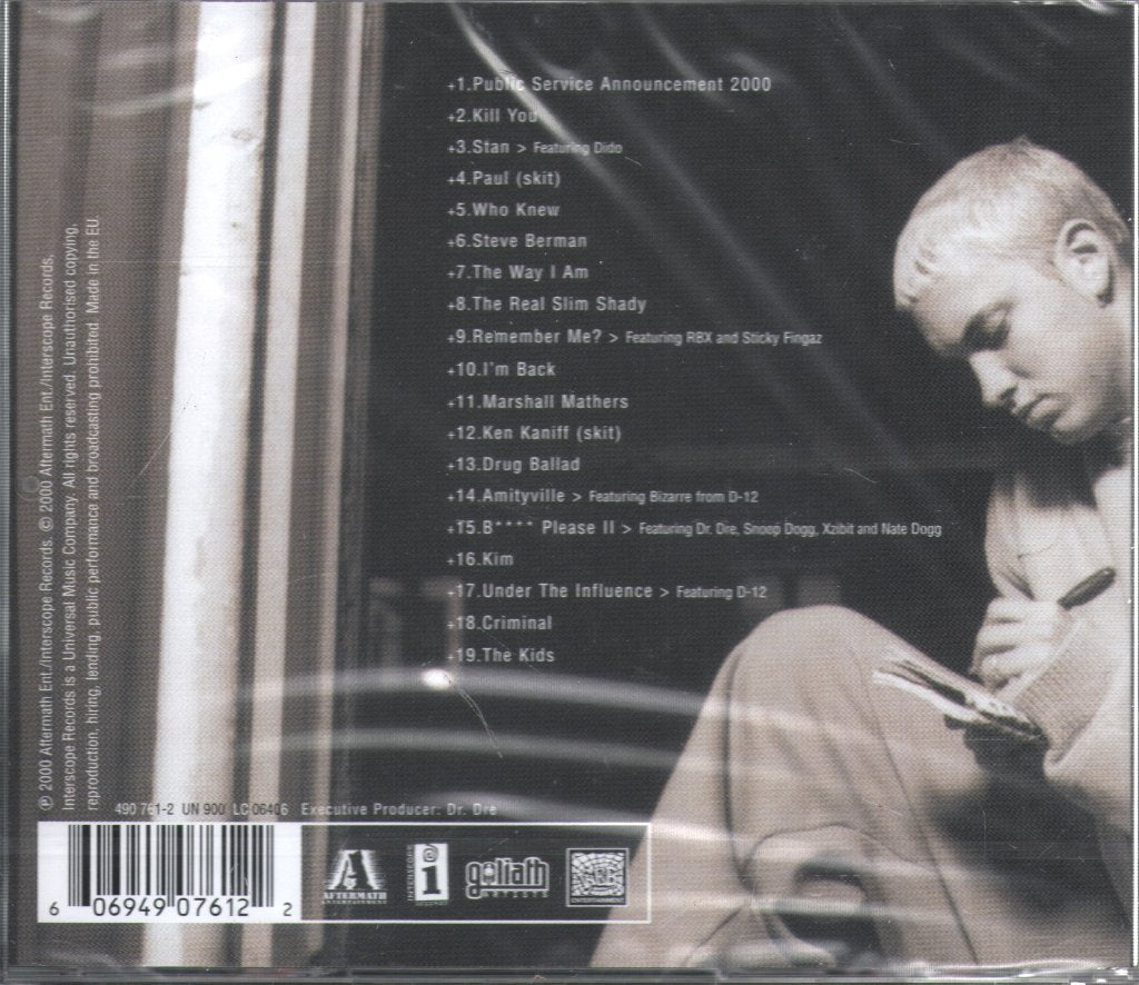Eminem - Marshall Mathers LP - Cd