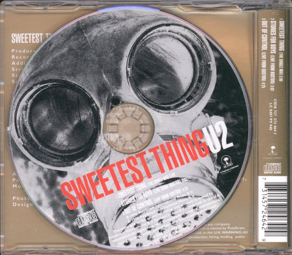 U2 - Sweetest Thing - Cd