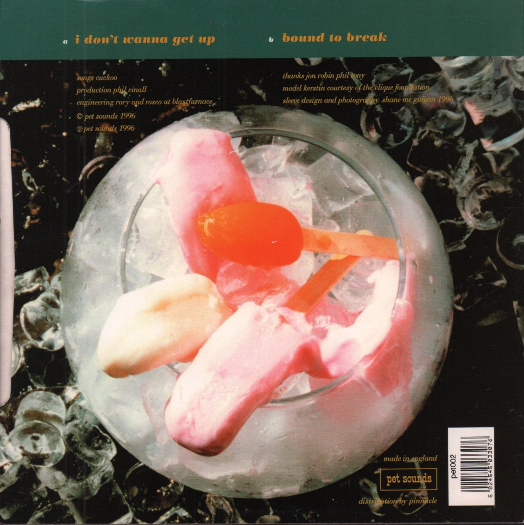 Cuckoo (90'S) - I Don't Wanna Get Up - 7 Inch