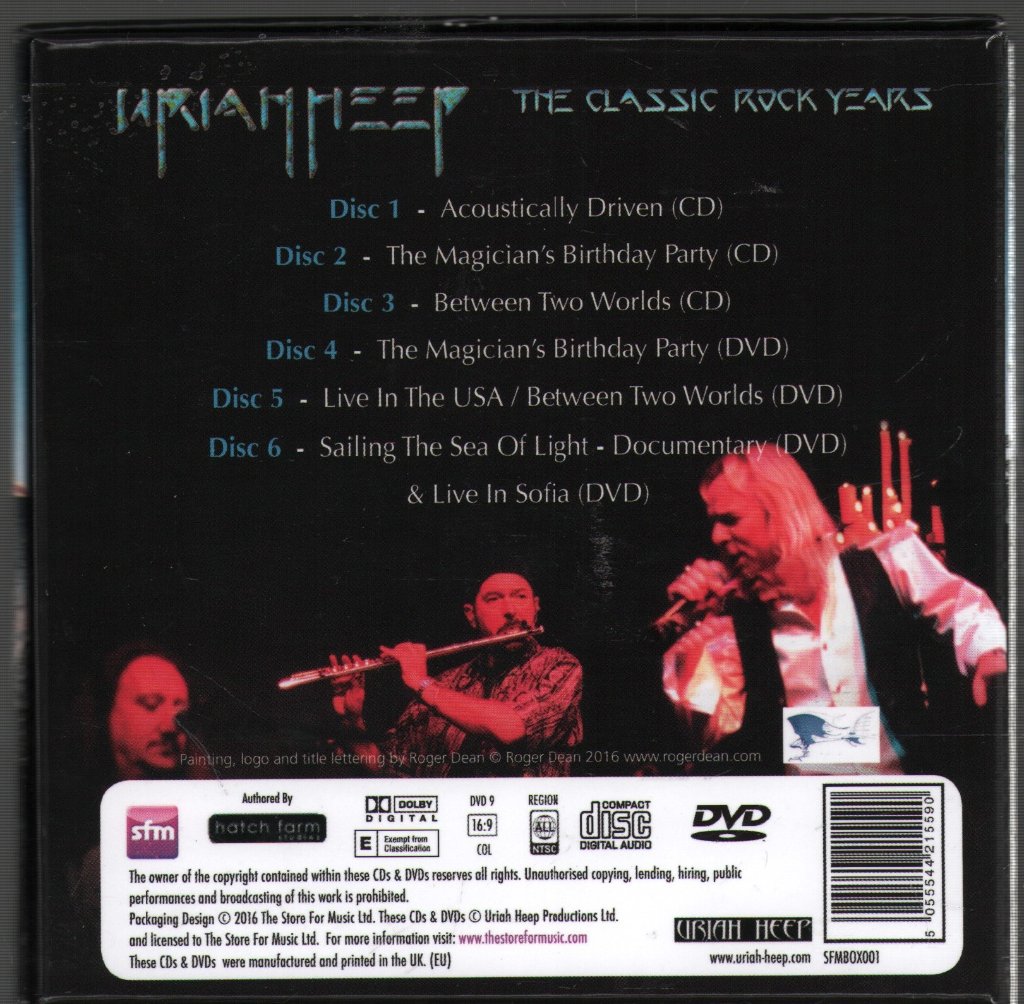 Uriah Heep - Classic Rock Years - Cd Set