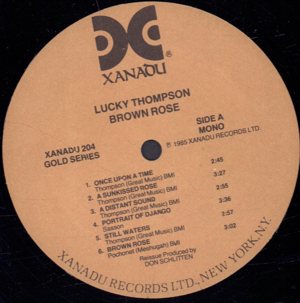 Lucky Thompson - Brown Rose - Lp