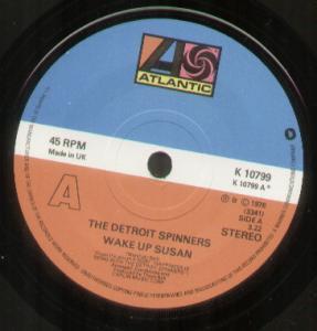 Detroit Spinners - Wake Up Susan - 7 Inch