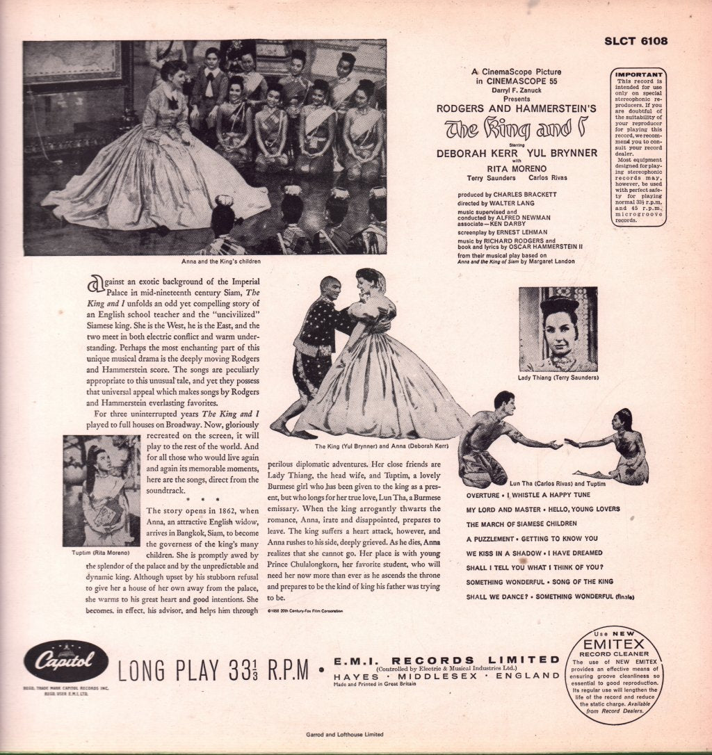 Various Artists - King And I (Soundtrack) - Lp