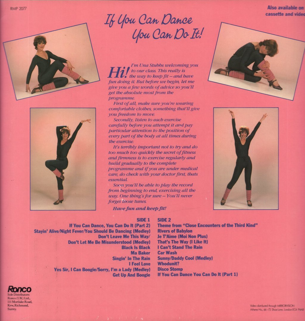 Una Stubbs - If You Can Dance You Can Do It - Lp