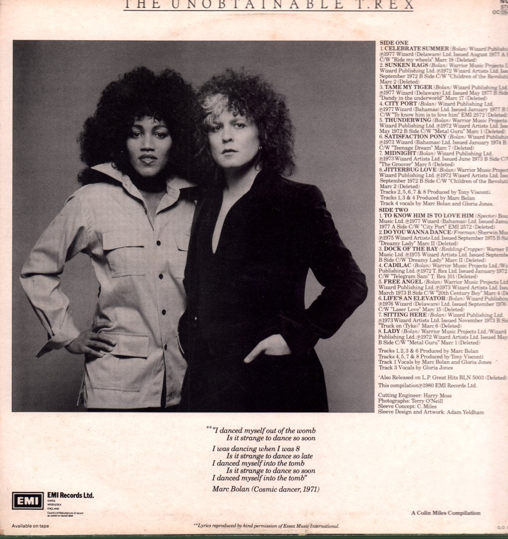 T. Rex - Unobtainable T. Rex - Lp