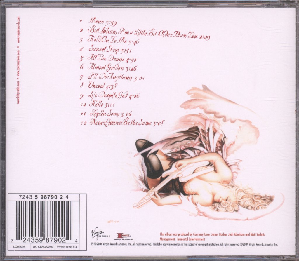 Courtney Love - America's Sweetheart - Cd