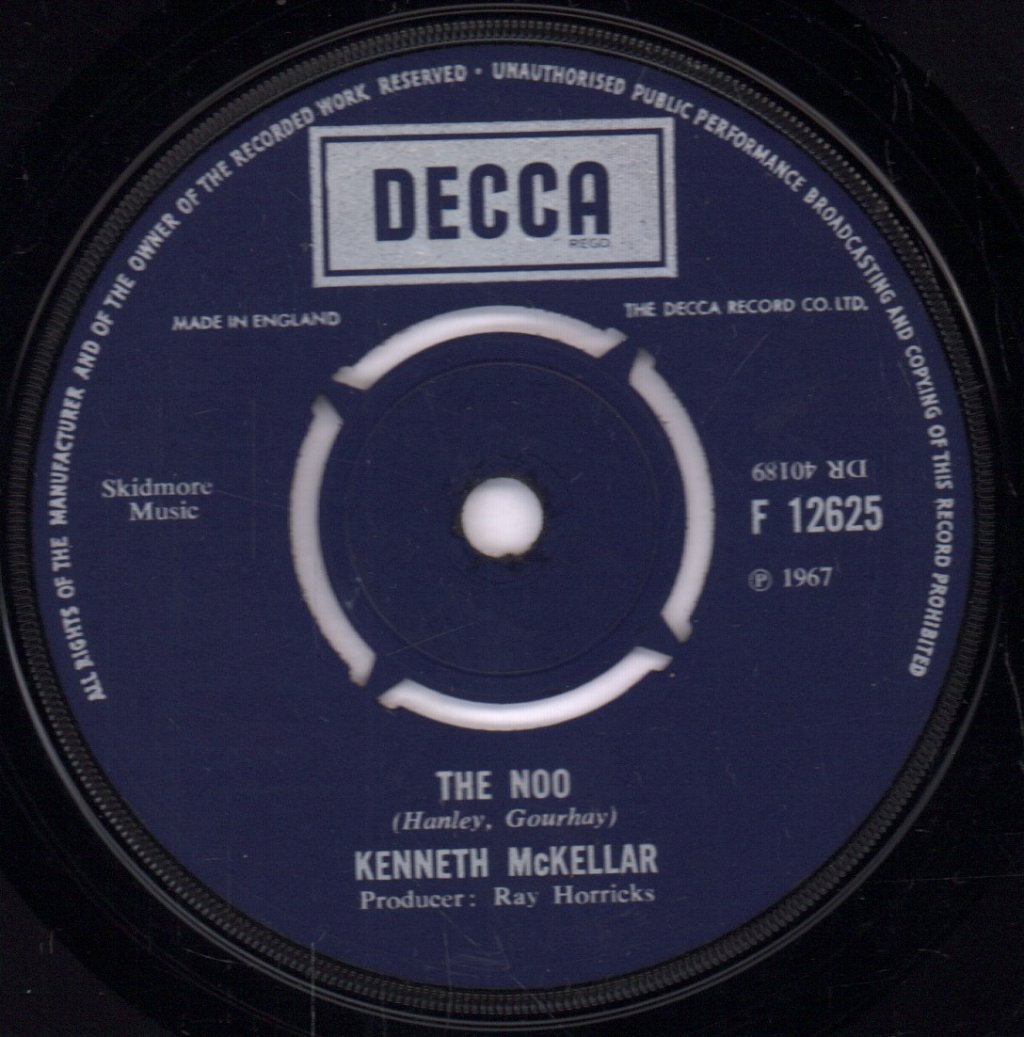 Kenneth McKellar - Waiting For Sheila - 7 Inch