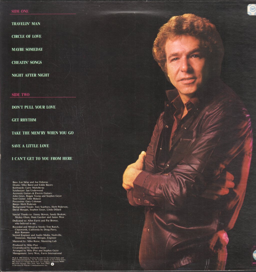 Jacky Ward - Night After Night - Lp