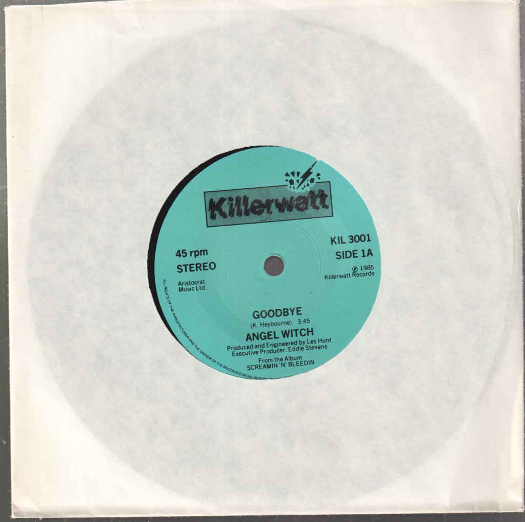 Angel Witch - Goodbye - 7 Inch