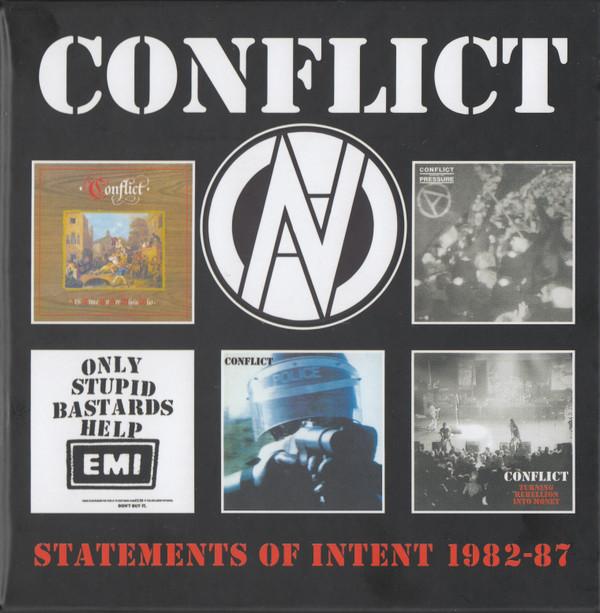 Conflict - Statements Of Intent 1982-87 - Cd Set