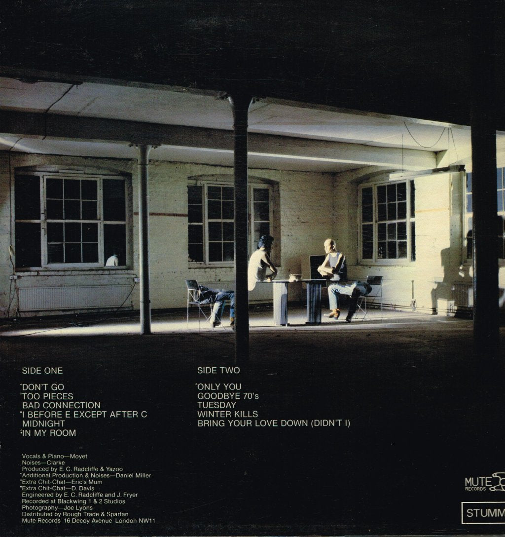 Yazoo - Upstairs At Eric's - Lp