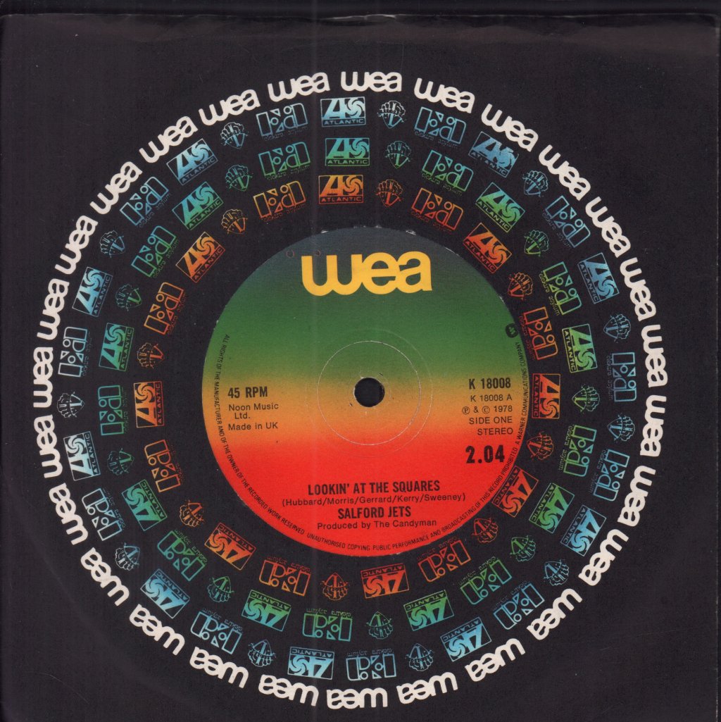 Salford Jets - Lookin' At The Squares - 7 Inch