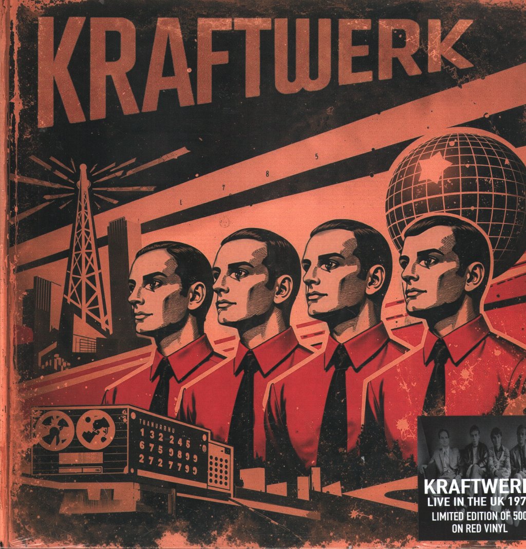 Kraftwerk - Live in the UK 1975 - Lp
