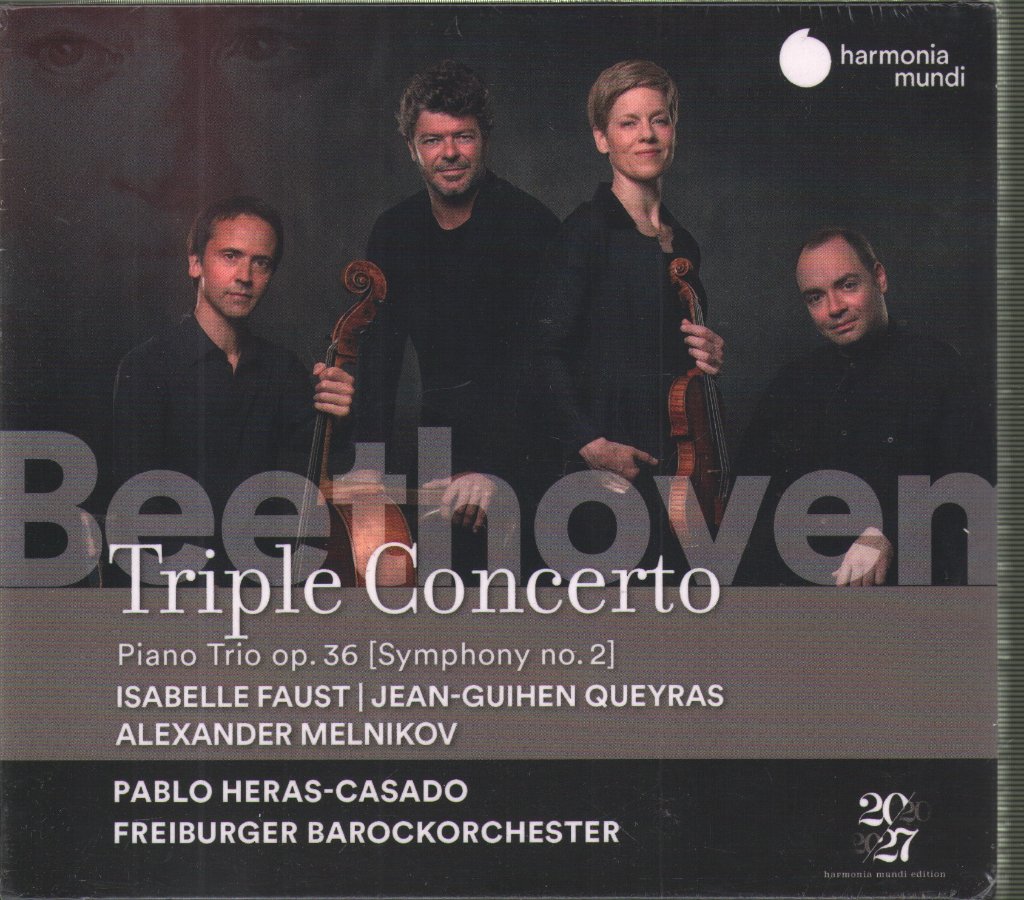 Isabelle Faust, Jean-Guihen Queyras, Alexander Melnikov, Pablo Heras-Casado, Freiburger Barockorchester, Beethoven - Triple Concerto - Cd