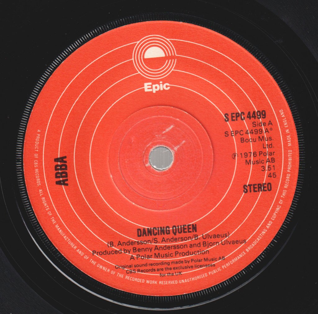 ABBA - Dancing Queen - 7 Inch
