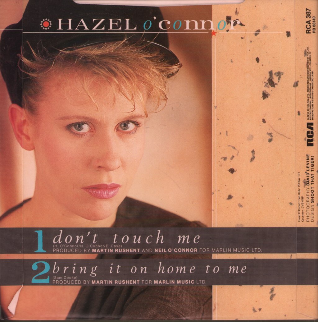 Hazel O'Connor - Don't Touch Me - 7 Inch