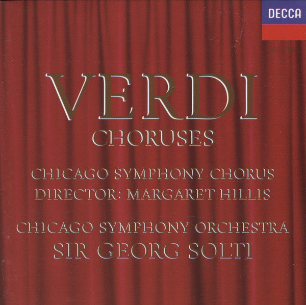 Giuseppe Verdi - Choruses - Cd