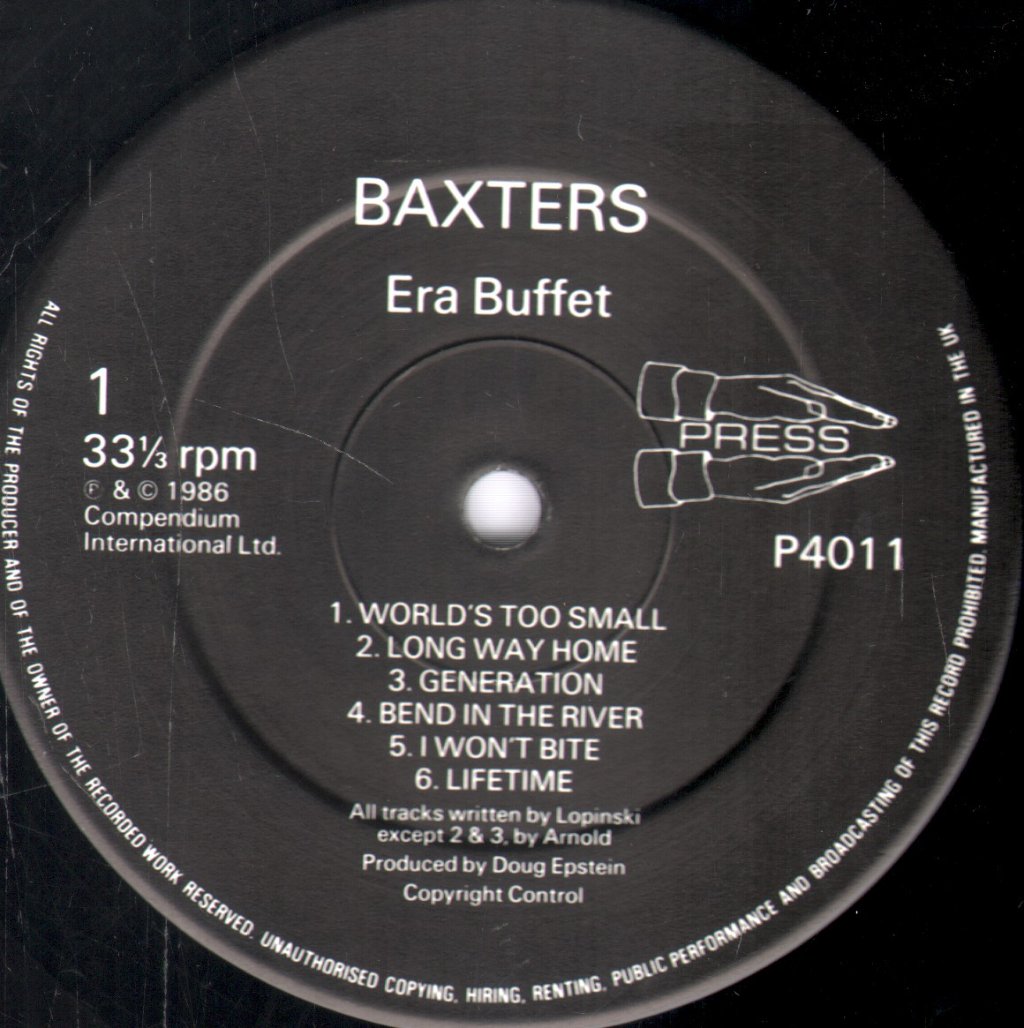 Baxters - Era Buffet - Lp