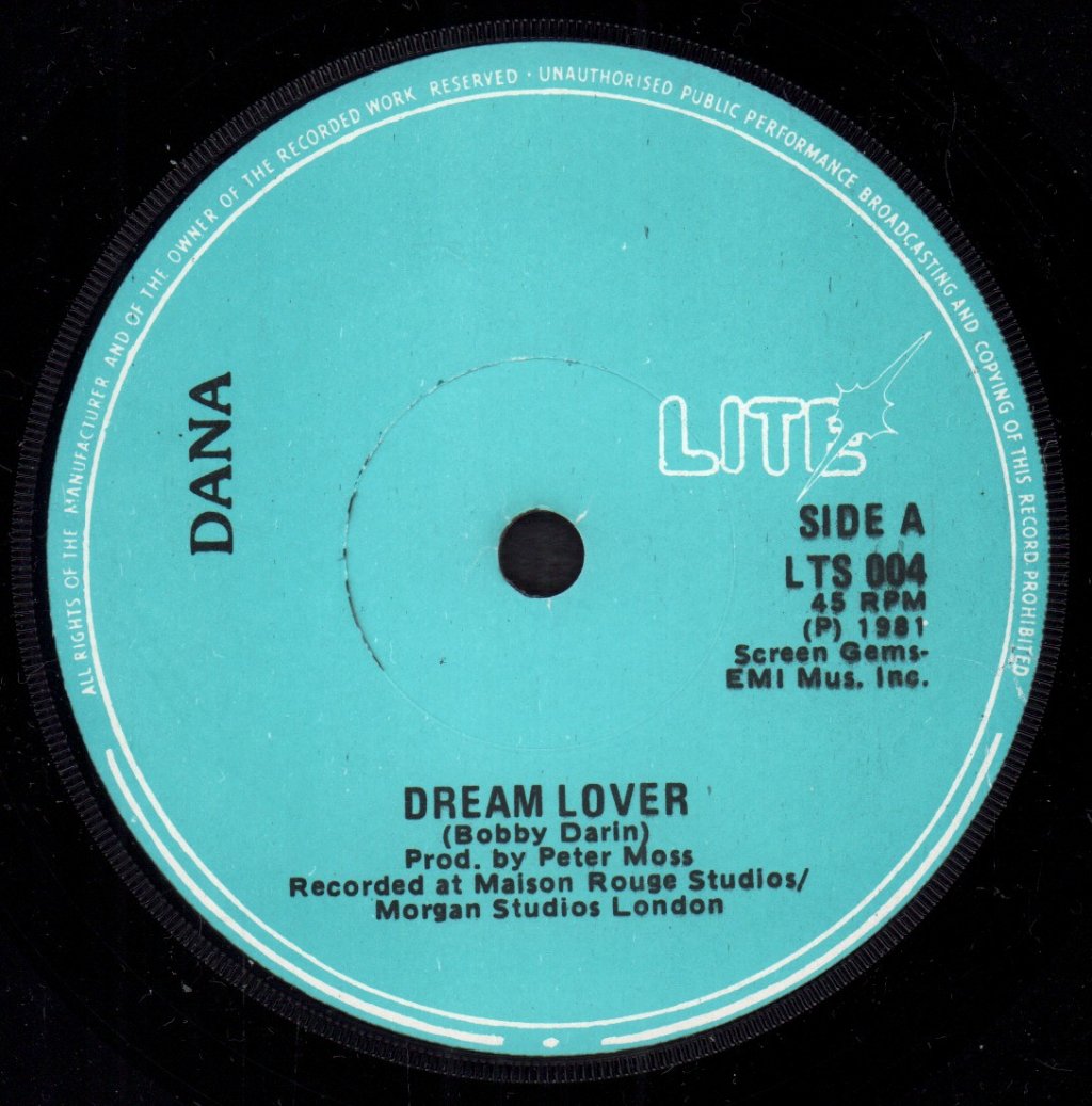 Dana - Dream Lover - 7 Inch