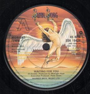 Midnight Flyer - Waiting For You - 7 Inch