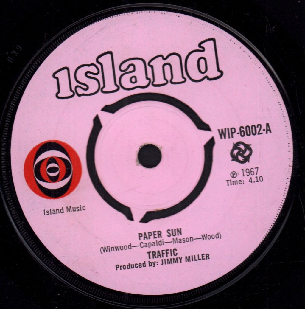 Traffic - Paper Sun - 7 Inch