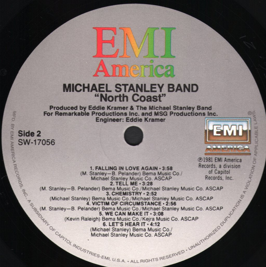 Michael Stanley Band - North Coast - Lp